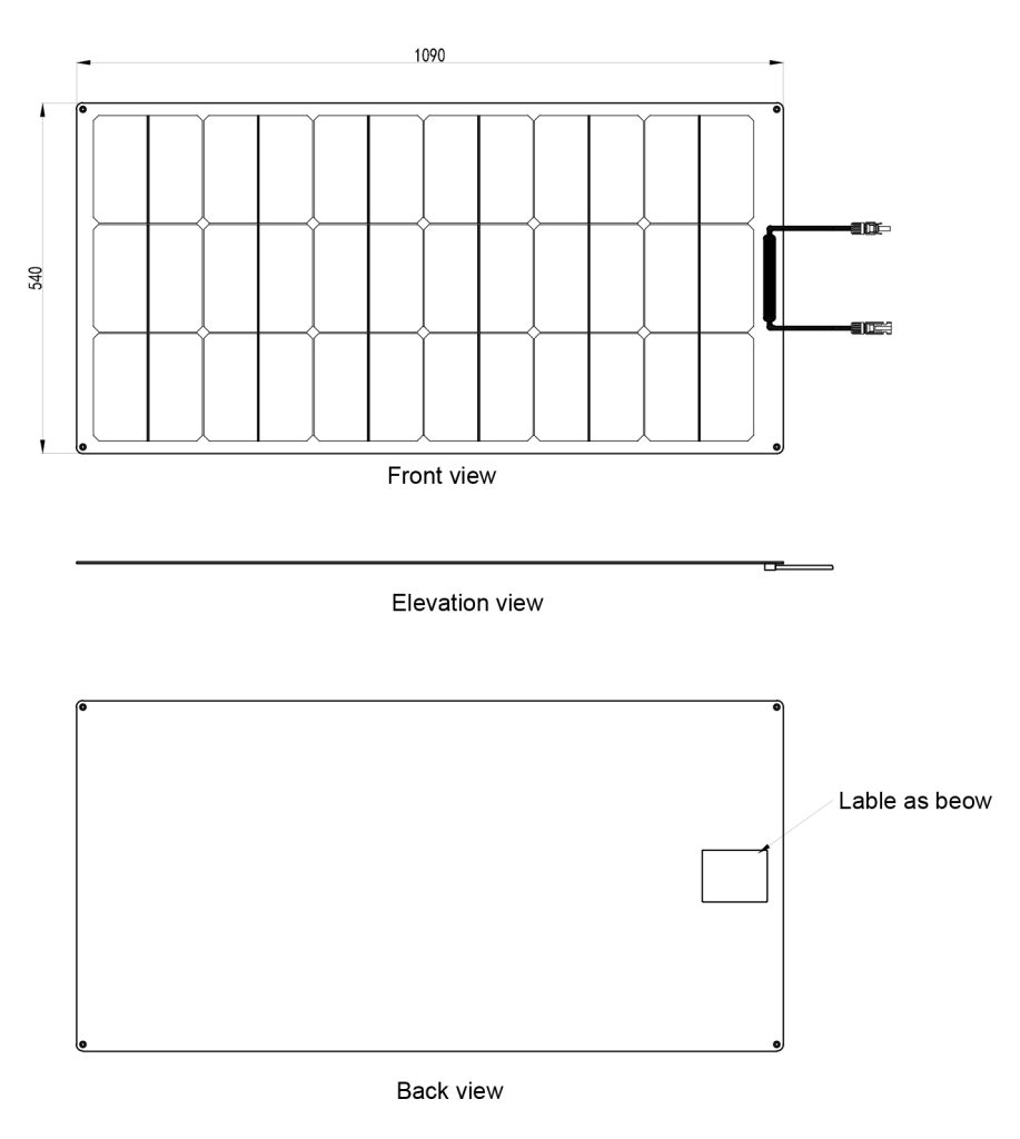 IBC High Efficiency Flexible Solar Panel-NEWLIGHT ENERGY