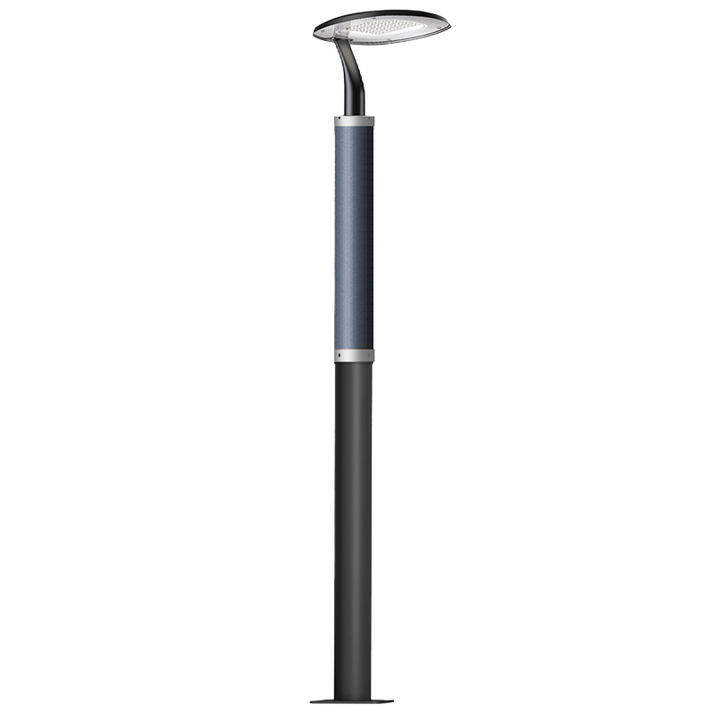 20W LED Solar Garden Light With Flexible Solar Panel Wrap On Pole 2FSG061-NEWLIGHT ENERGY