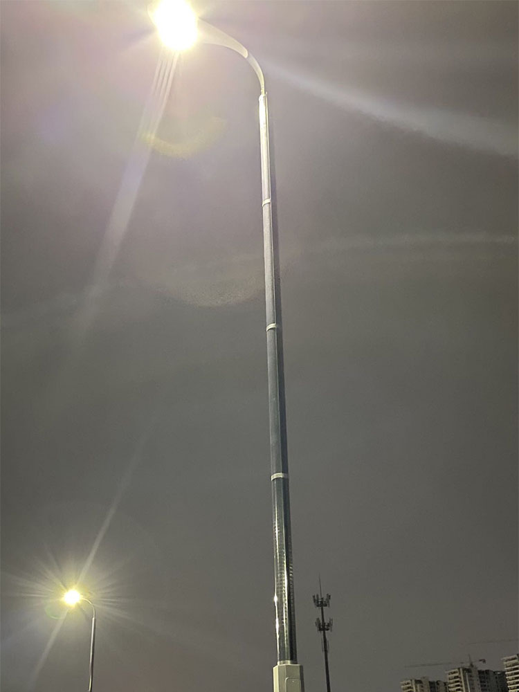 LED Vertical Solar Street Pole With Solar Cylindrical 2FSG118-NEWLIGHT ENERGY LED Vertical Solar Street Pole With Solar Cylindrical 2FSG118-NEWLIGHT ENERGY