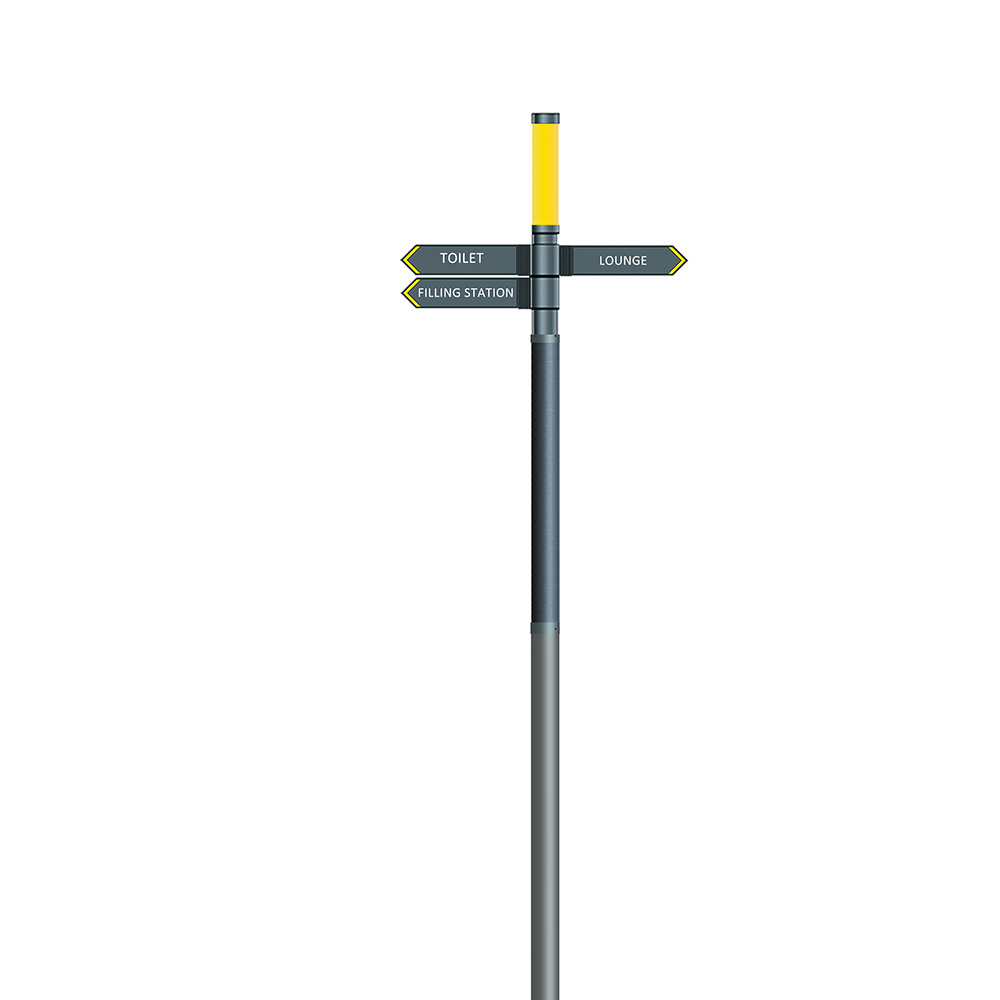 Solar Road Signal Light With CIGS Flexible Solar Panel On Pole Design-NEWLIGHT ENERGY