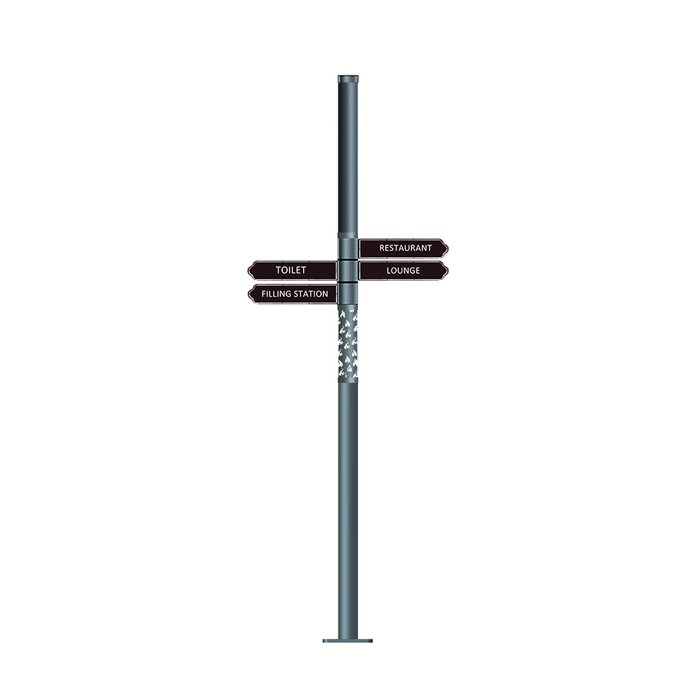 Solar Road Signal Light With CIGS Flexible Solar Panel On Pole Design-NEWLIGHT ENERGY