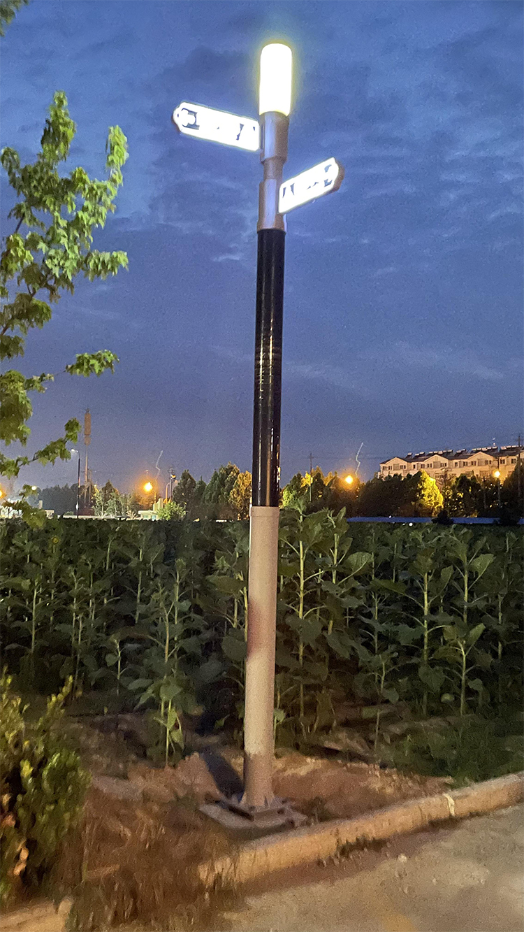 Solar Road Signal Light With CIGS Flexible Solar Panel On Pole Design-NEWLIGHT ENERGY Solar Road Signal Light With CIGS Flexible Solar Panel On Pole Design-NEWLIGHT ENERGY