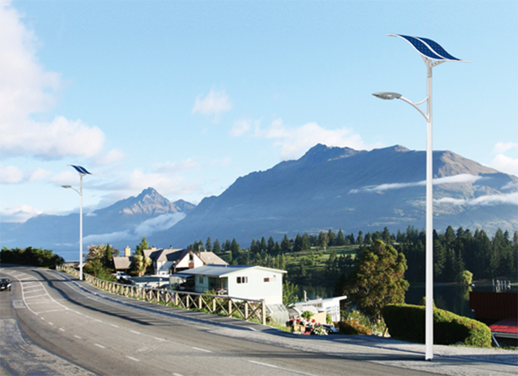 100W LED Wave Solar Street Light With Flexible Solar Panels-2FSG149-NEWLIGHT ENERGY 100W LED Wave Solar Street Light With Flexible Solar Panels-2FSG149-NEWLIGHT ENERGY