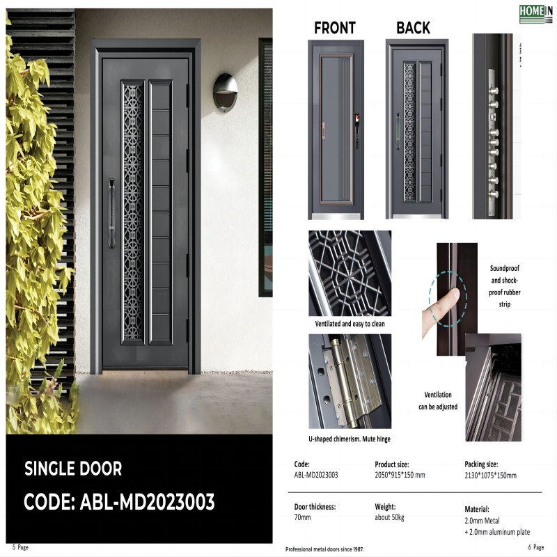 Premium Aluminum Alloy Door