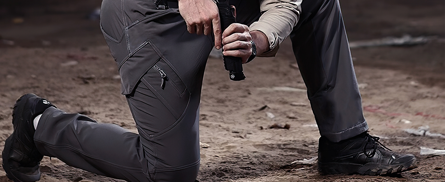 Men's Water Resistant Ripstop Tactical Pants