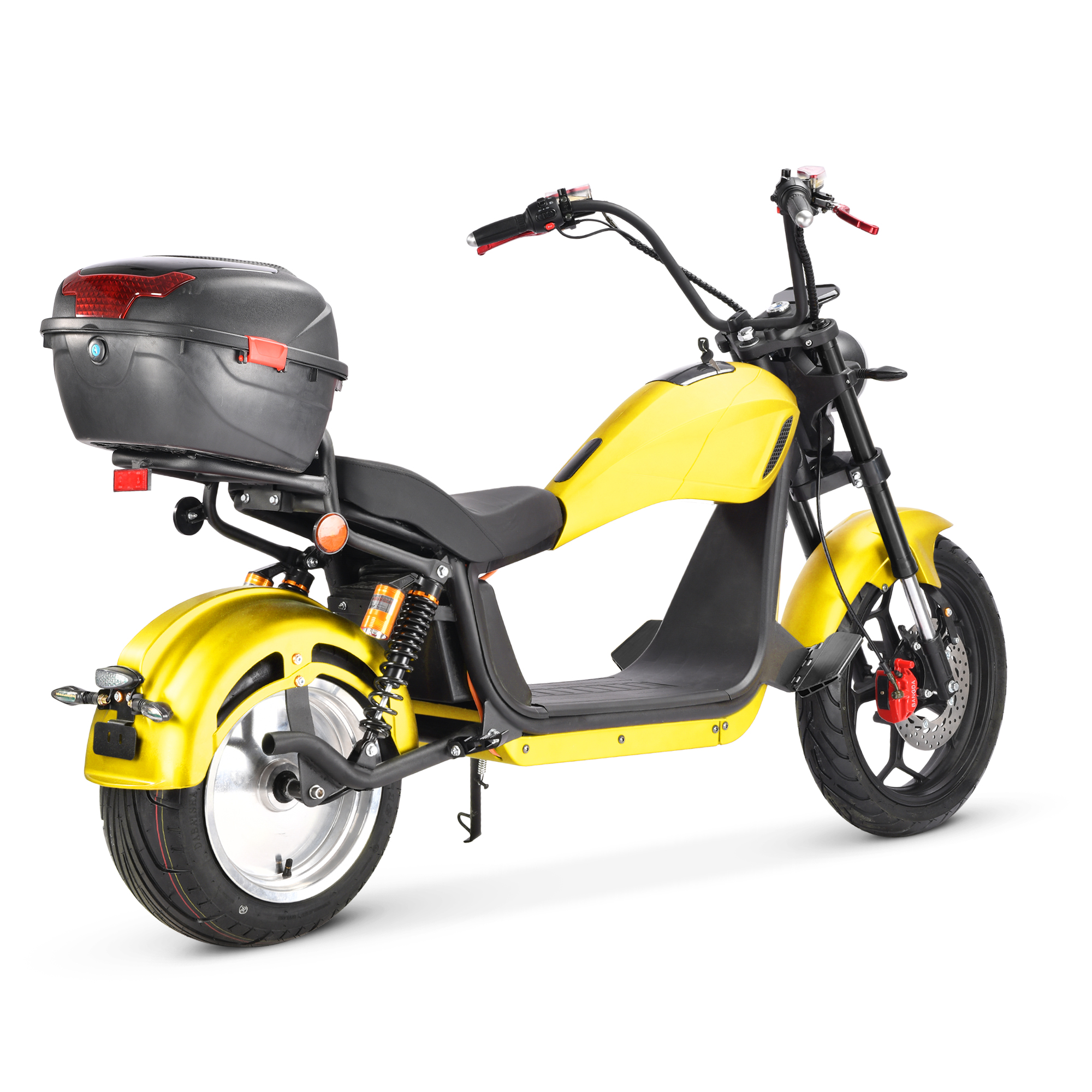 EEC Certified 3000W Electric Scooter with Pedal Assist