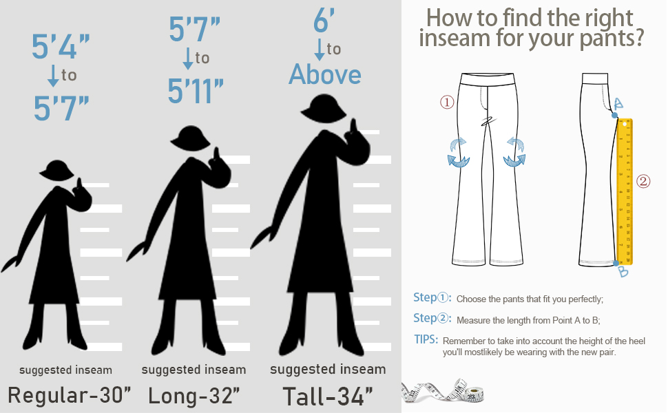 Women's Stretchy Bootcut Dress Pants