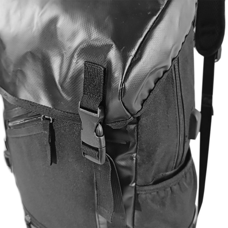 Large-Capacity Waterproof Backpack with USB Port