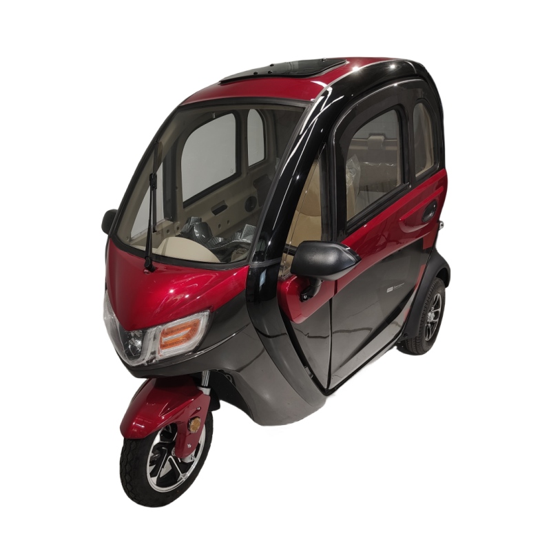 Three-Wheeled Fully Enclosed Handicap Scooter