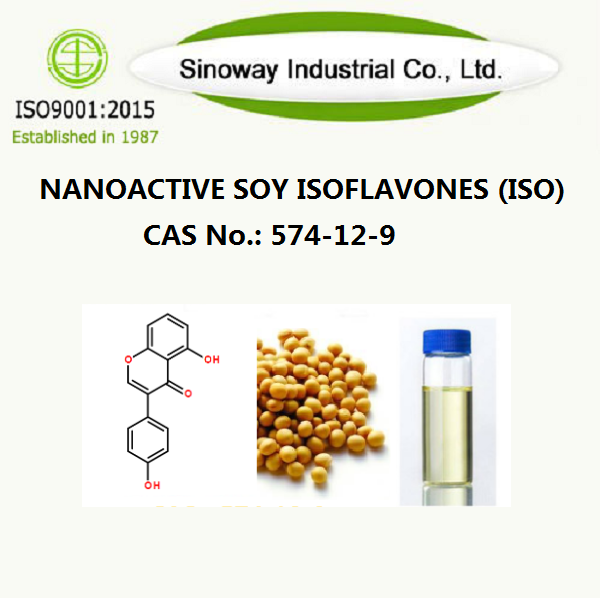 Наноактивная соя изофлавоны (ISO) 574-12-9