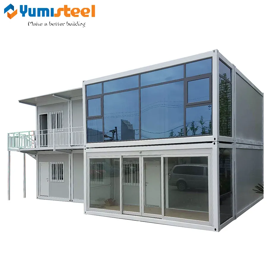 Индивидуальный размер / дизайн плоский упаковочный контейнерный дом для гостиной