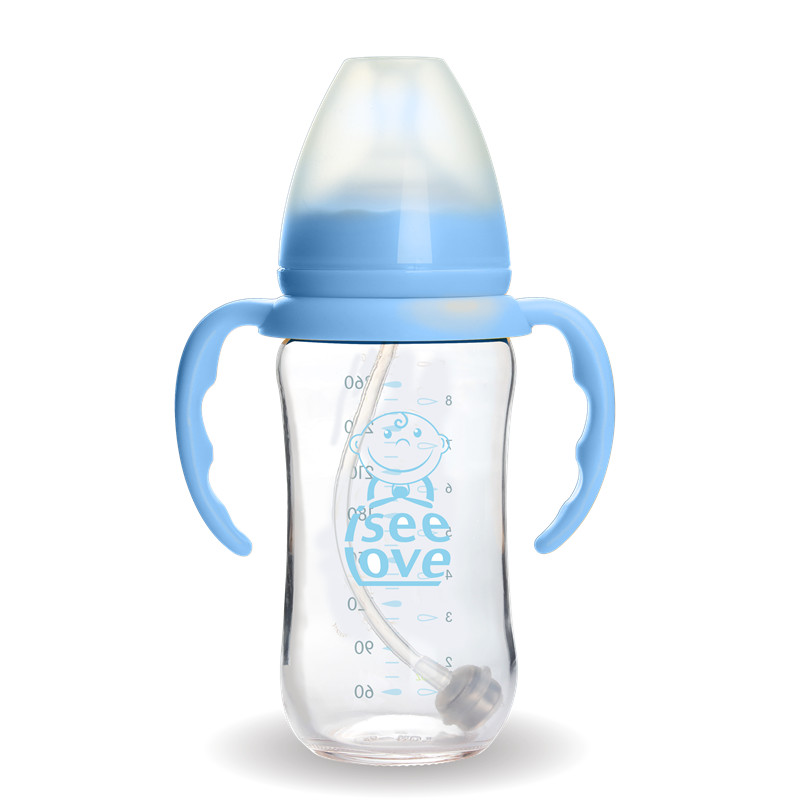 Новорожденный боросиликатное стекло для детской бутылки