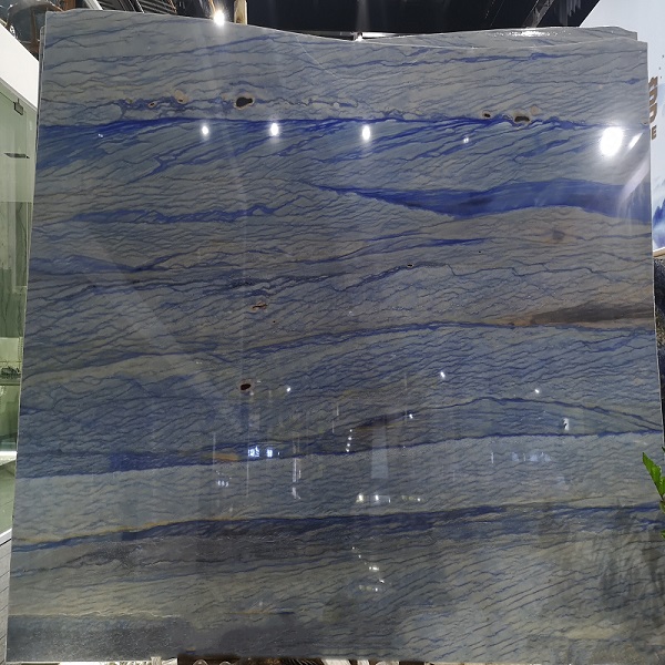 Натуральный синий каменный мрамор Azul Macaubas Bahia мрамор