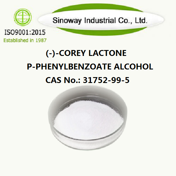 (-) - Corey Lactone P-фенилбензоат Алкоголь 31752-99-5
