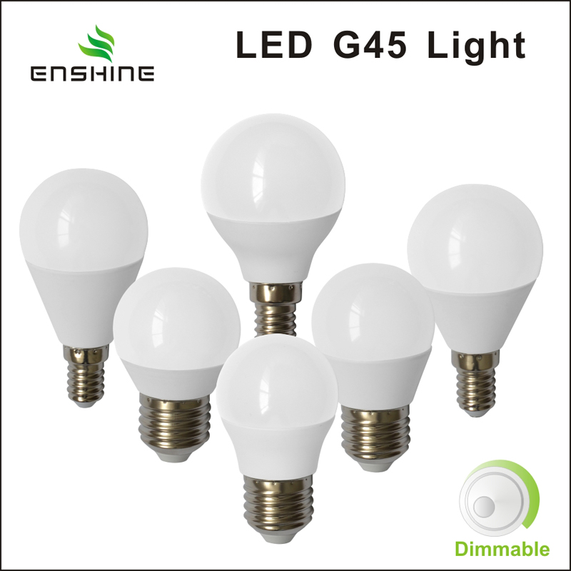 YX-G45BU27 LED G45 лампочка Dimmable E27 3-7W