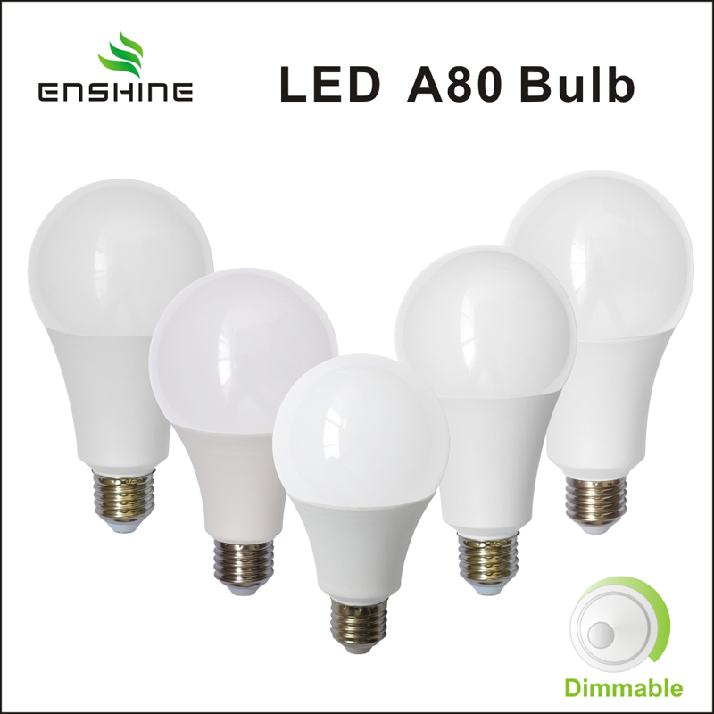 18W A80 Dimmable LED лампочки YX-A80BU22