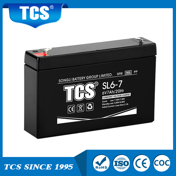 TCS аккумулятор энергии хранения аккумулятора SONGLI Battery SL6-7