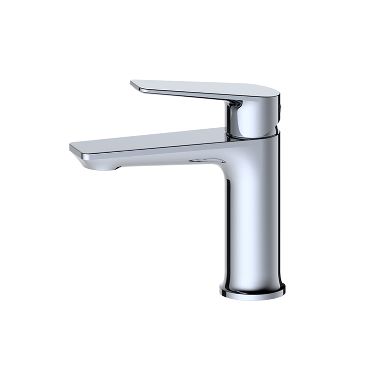 Chrome Square Square Basin Canity Mixer Tap 23593-CR