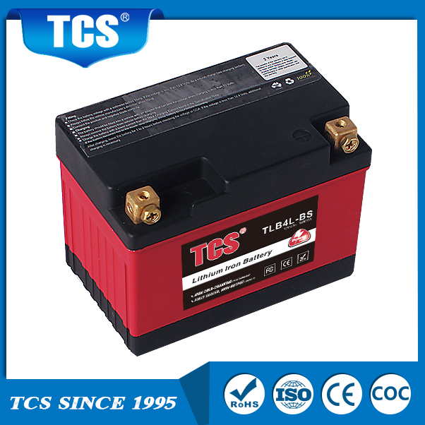 Литий-ионная батарея для мотоциклов TLB4L-BS TCS аккумулятор