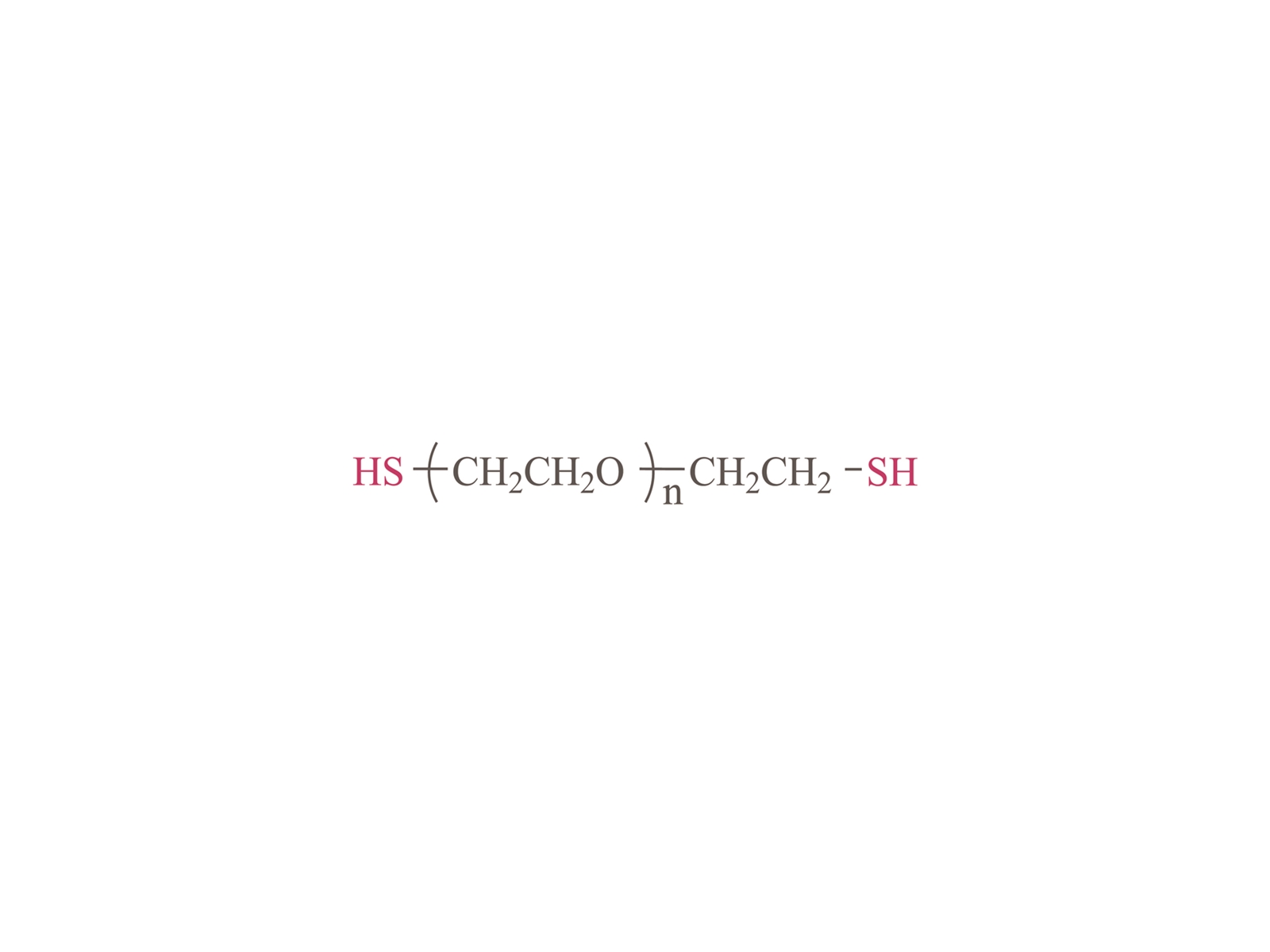 α, ω-димеркапто поли (этилен гликоль) [HS-PEG-SH] CAS: 2781-02-489141-22-0