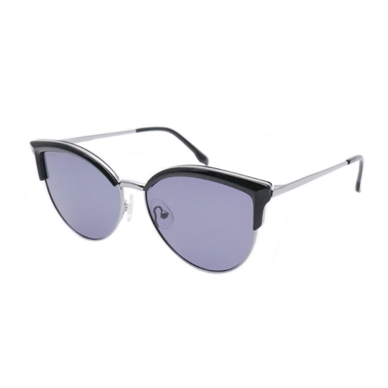 Женские металлические солнцезащитные очки «кошачий глаз» для отдыха 50120