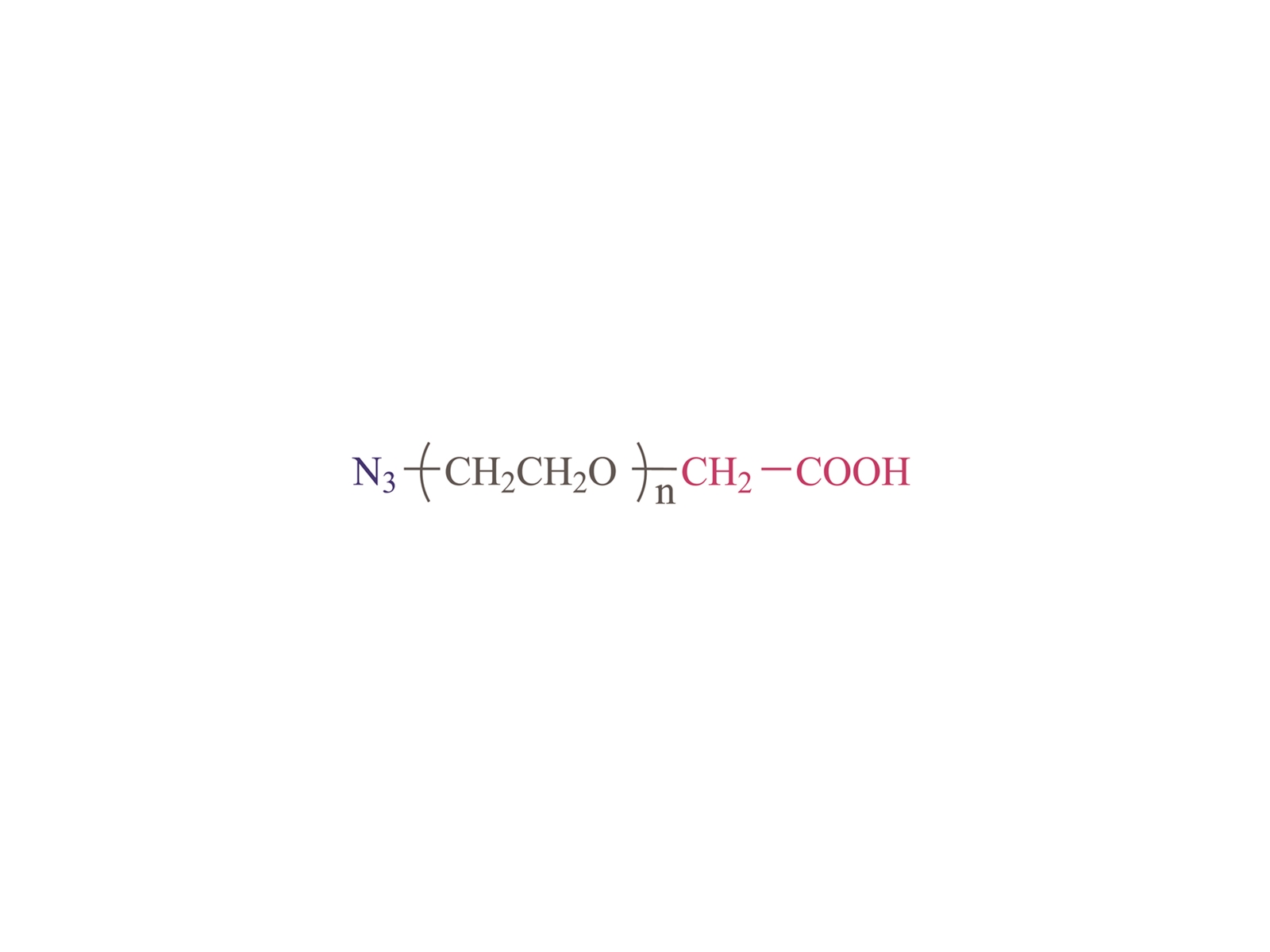 α-карбоксил-ω-азидо поли (этиленгликоль) [HOOC-PEG-N3] CAS: 882518-90-3,172531-37-2