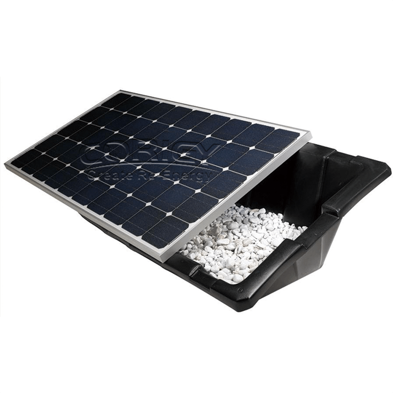 Пластиковая балластная система монтажа крыши для солнечных батарей