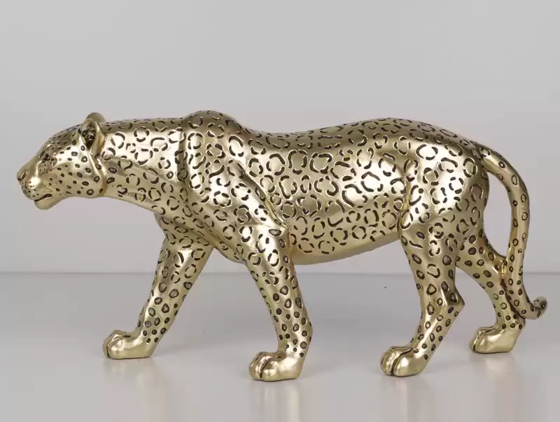 Ручная роспись стоящая леопард