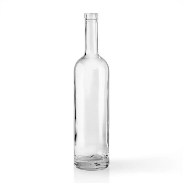 Пользовательские стеклянные бутылки ликера с пробками