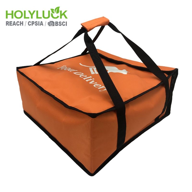 Высокий стандартный качественный кулер мешок оранжевый цвет горячей сумки для еды пицца доставки