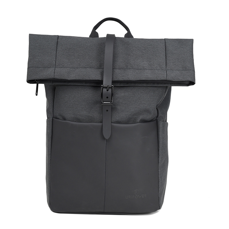 Городской рюкзак с двумя тонами и покрытой тканью для бизнеса, досуга или путешествий