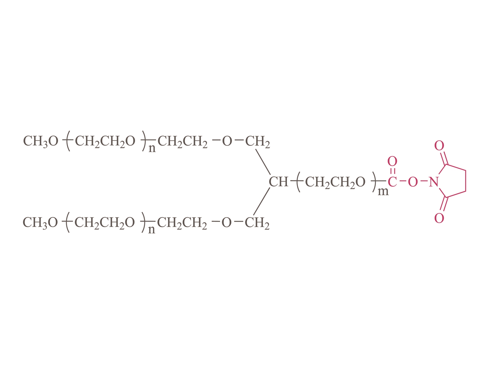 Y-образная поли (этиленгликоль) сукцинимидилкарбонат (Y1PT02) [y-форма peg-sc]