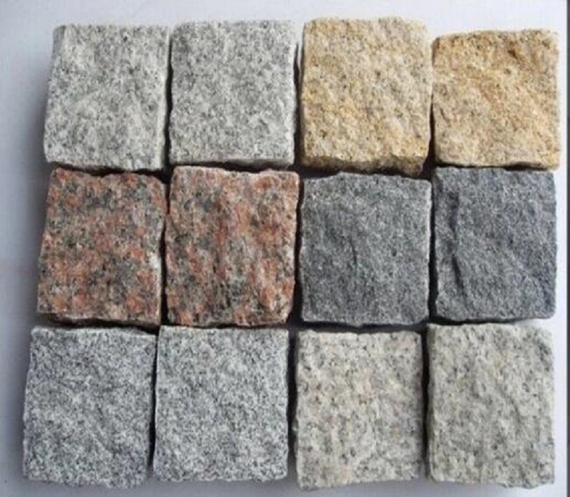 Высочайшее качество натуральный гранит полированный балончатый кубический камень для ландшафтаного камня