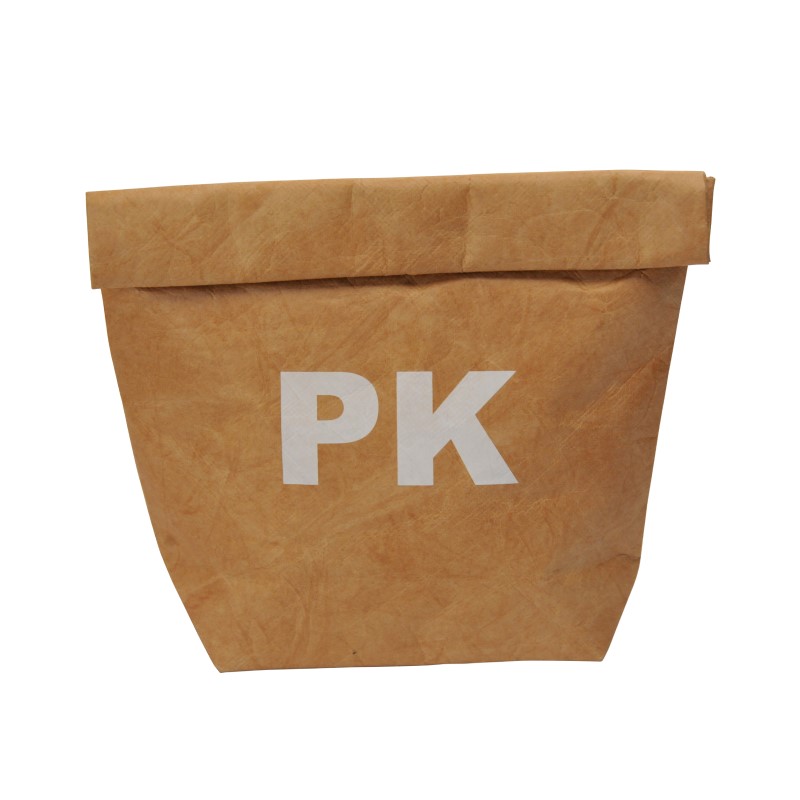 OEM рекламная классическая коричневая бумажная сумка для обеда |Многоразовая тавская сумка |Экологичный, моющийся, долговечный, герметичный |Для мужчин, женщин, детей на работе, школа, пикник