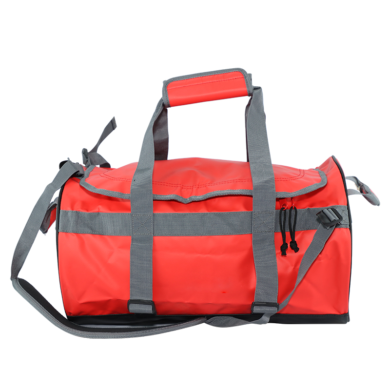 Новый дизайн Большая вместимость Открытый брезент ПВХ 500D Тележка багажная сумка