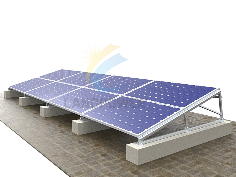 Солнечная панель плоская крыша солнечной монтажной системы