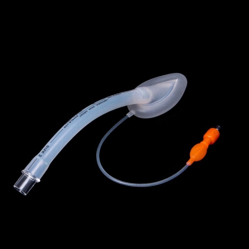 Одноразовый ПВХ ларингеальная маска дыхательных путей анестезия