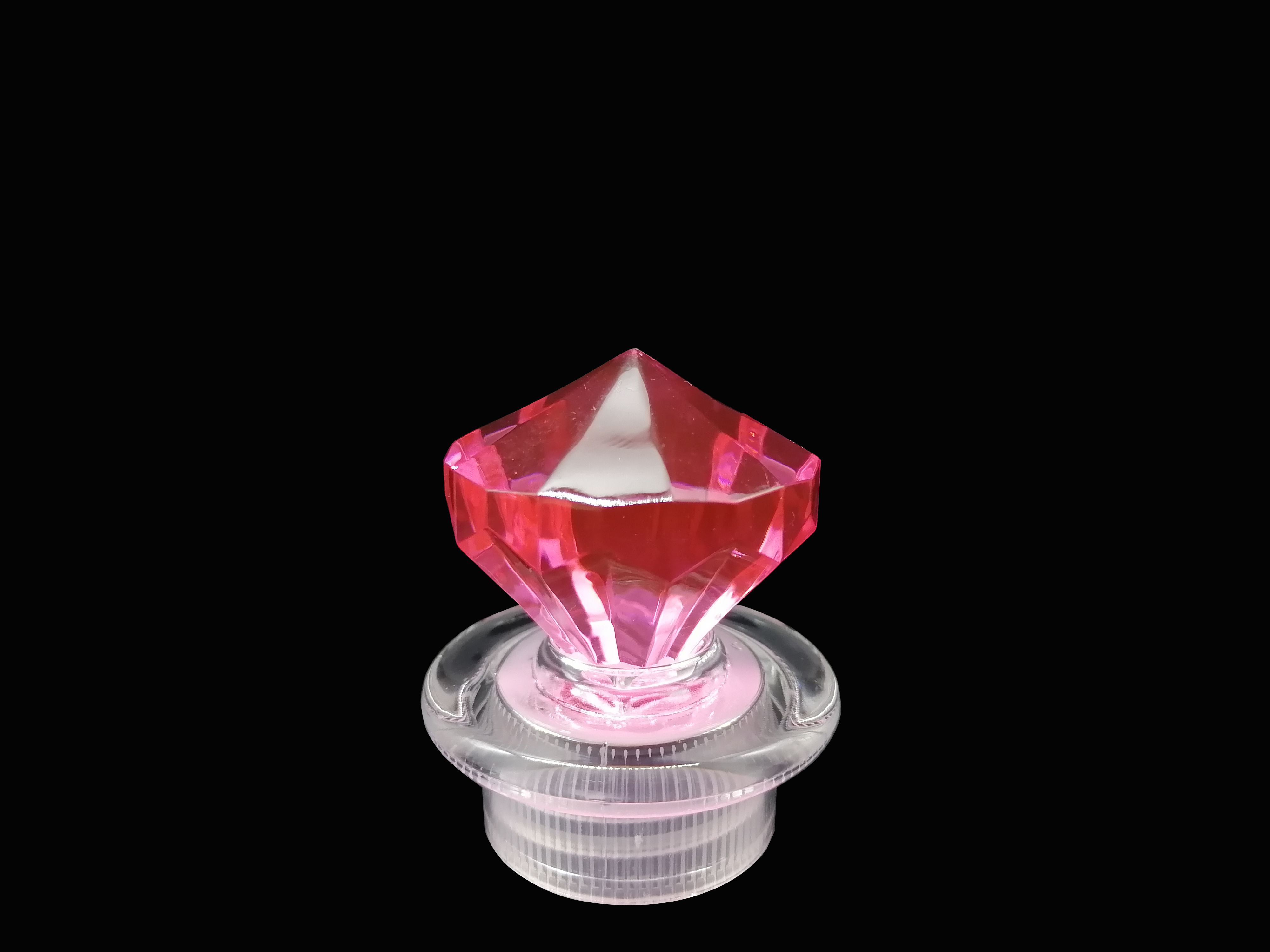 Оптом алмаз форма прозрачная крышка винтовая крышка