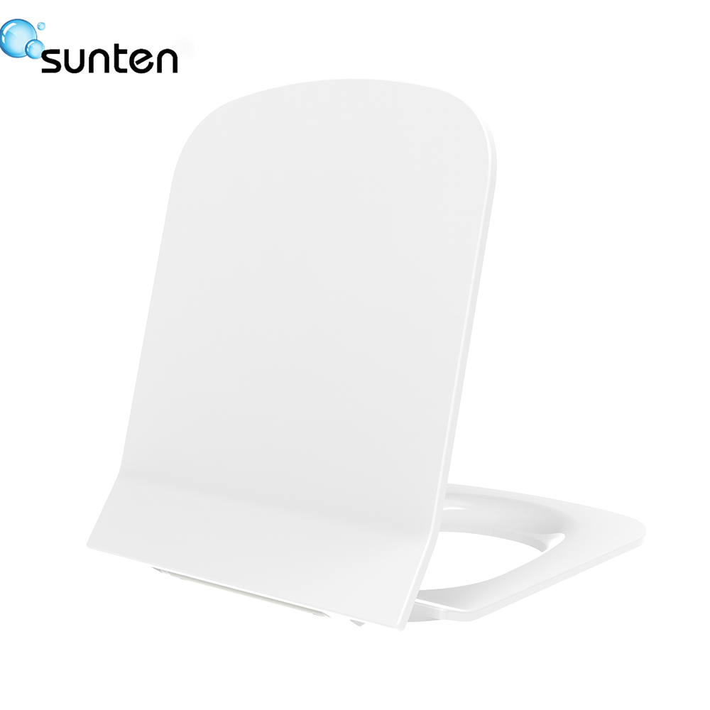 Sunten Super-Slim сиденья сиденья туалета квадратная крышка сиденья унитаза