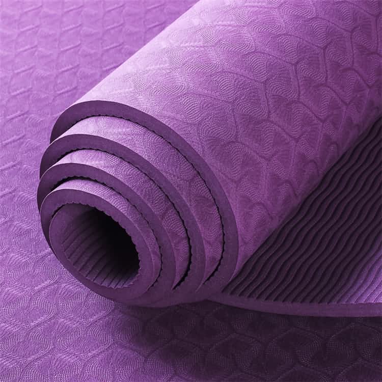 Новое Прибытие Высокое Качество Фиолетовый Цвет Главная TPE Yoga Mat