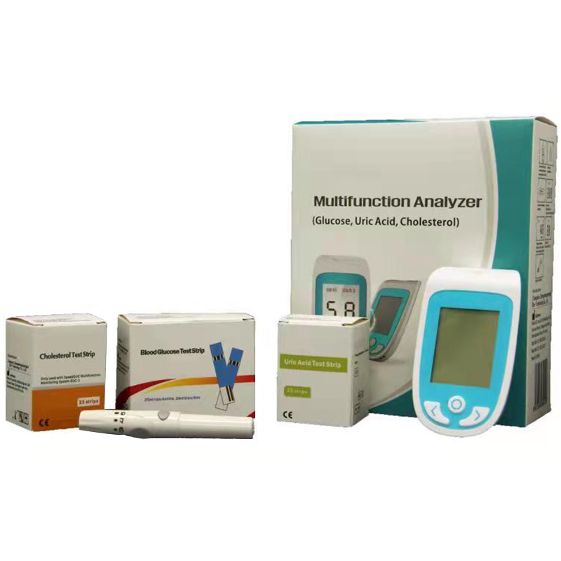 Многофункциональный монитор глюкозы в крови, монитор холестерина, счетчик мочевой кислоты