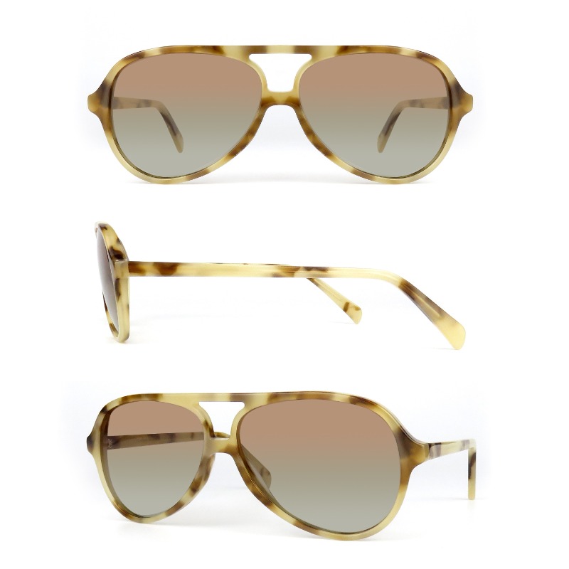 Новейшие индивидуальные солнцезащитные очки с логотипом, модные мужские трендовые оттенки, большие высококачественные женские солнцезащитные очки из авиационного ацетата 2022