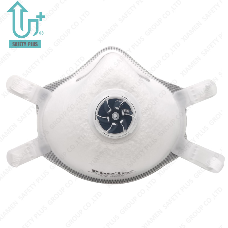 Одноразовый стакан типа FFP3 Nr D, фильтр класса защиты для взрослых с регулируемым ушным респиратором от пыли