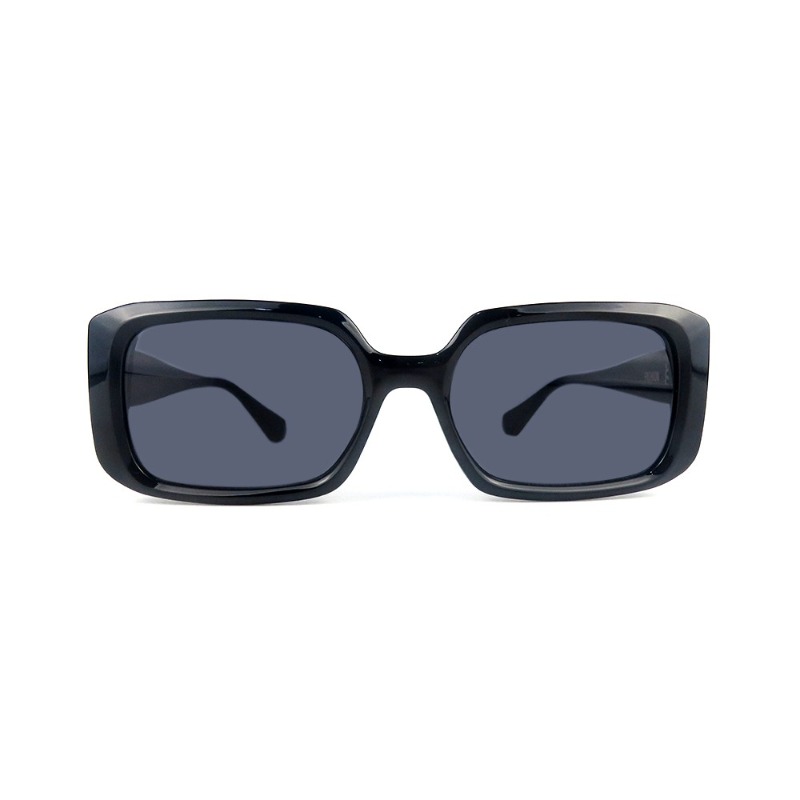 2022 Новое поступление, оптовая продажа, солнцезащитные очки в оправе, женские дизайнерские мужские солнцезащитные очки с логотипом, большой прямоугольник, пластиковый черный
