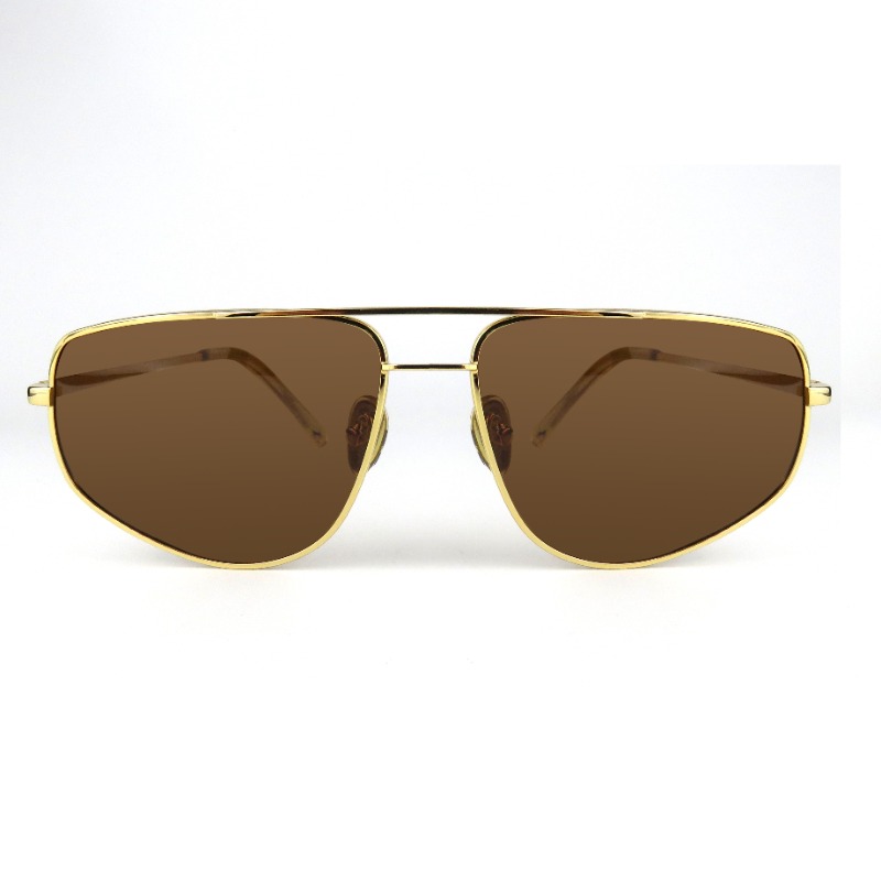 Мода 2022 года Модные высококачественные женские солнцезащитные очки с логотипом из металла UV400 Мужские солнцезащитные очки оптом