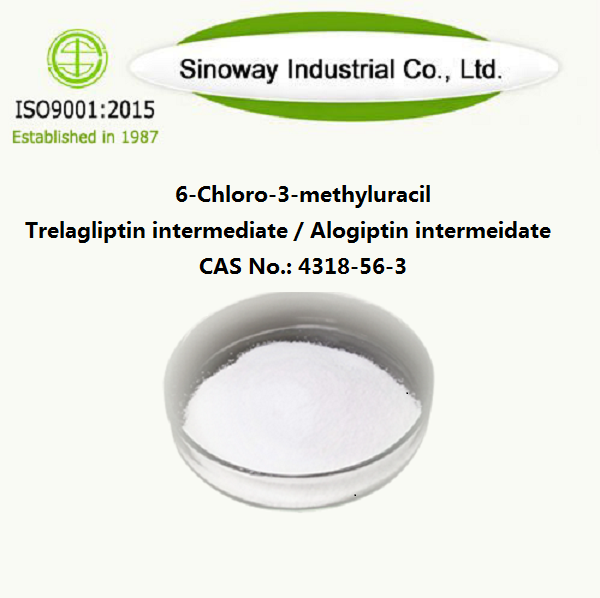 6-хлор-3-метилурацил/промежуточное соединение трелаглиптина/интермеидат алогиптина 4318-56-3