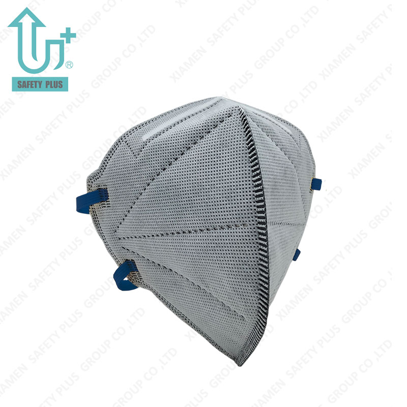 Лидер продаж, одноразовые En149 FFP1 Nr D, складная защитная маска для фильтрации с активным углекислым газом, респиратор, пылезащитная маска