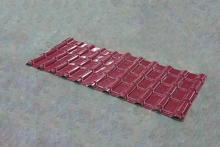 Профилегибочная машина для производства рулонной глазурованной плитки