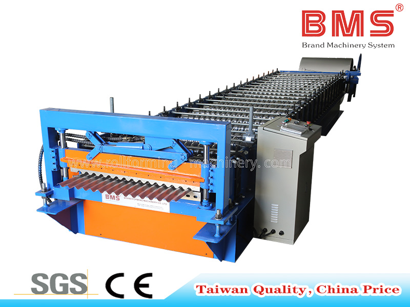Профилегибочная машина для производства рулонов гофрированных панелей в Малайзии