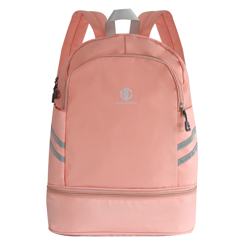 Розовые женские спортивные рюкзаки для путешествий и спортзала